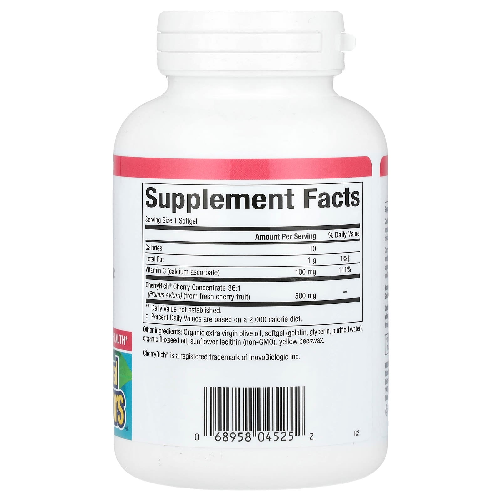 Natural Factors, Cherry Rich, Super Strength Cherry Concentrate, 500 mg, 90 Softgels