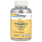 Solaray, Timed Release Vitamin C with Rose Hips & Acerola, 500 mg, 250 VegCaps