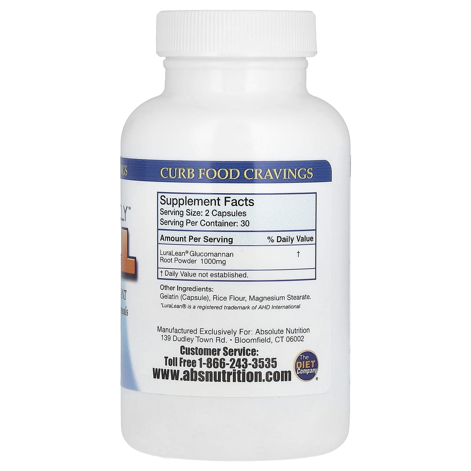 Absolute Nutrition, Absolutely Full, 60 Capsules