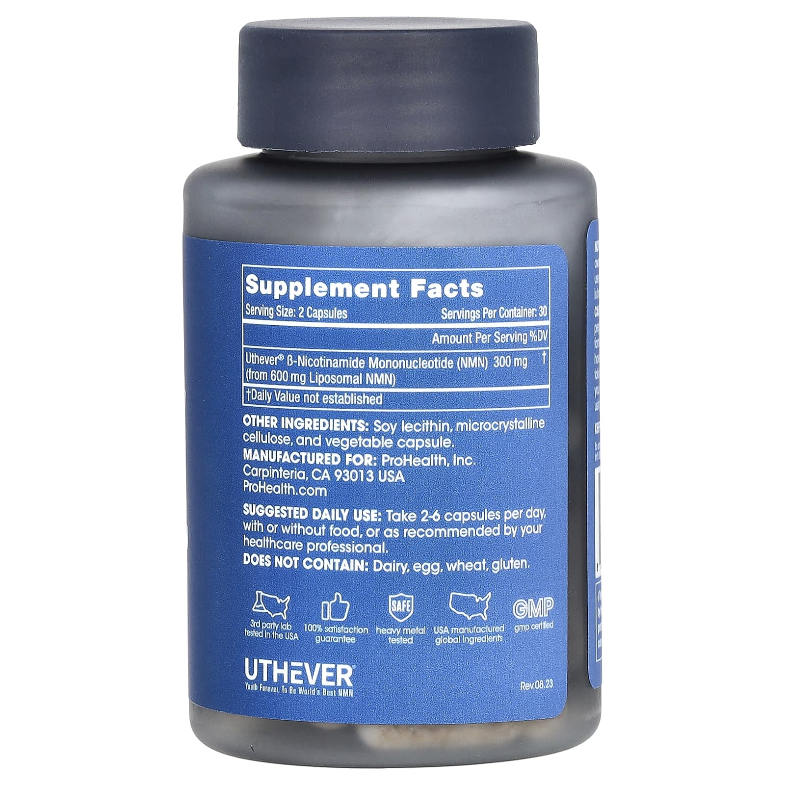 ProHealth Longevity, Liposomal NMN Pro 300, 60 Capsules (150 mg per Capsule)