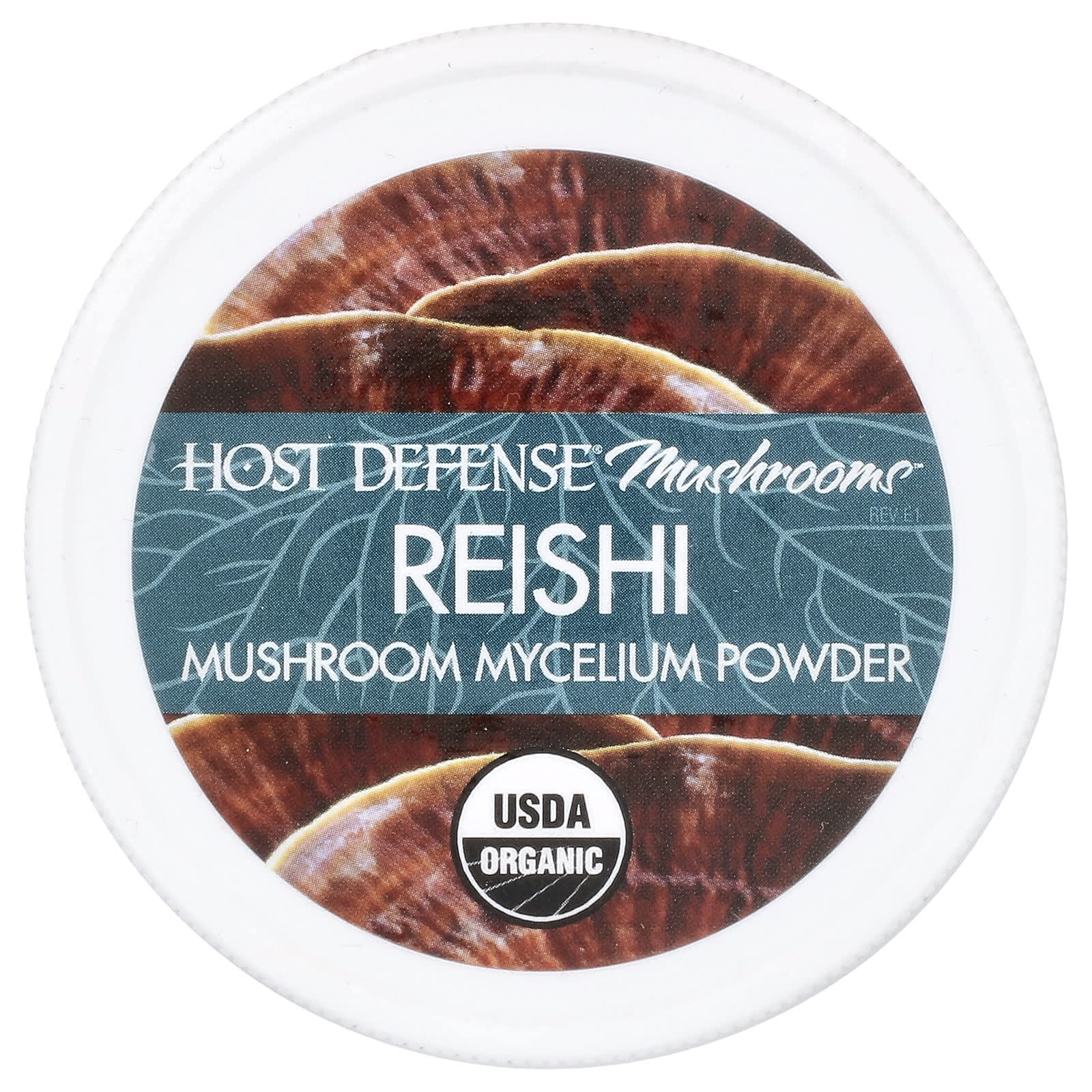 Host Defense, Mushrooms™, Reishi, Mushroom Mycelium Powder, 3.5 oz (100 g)