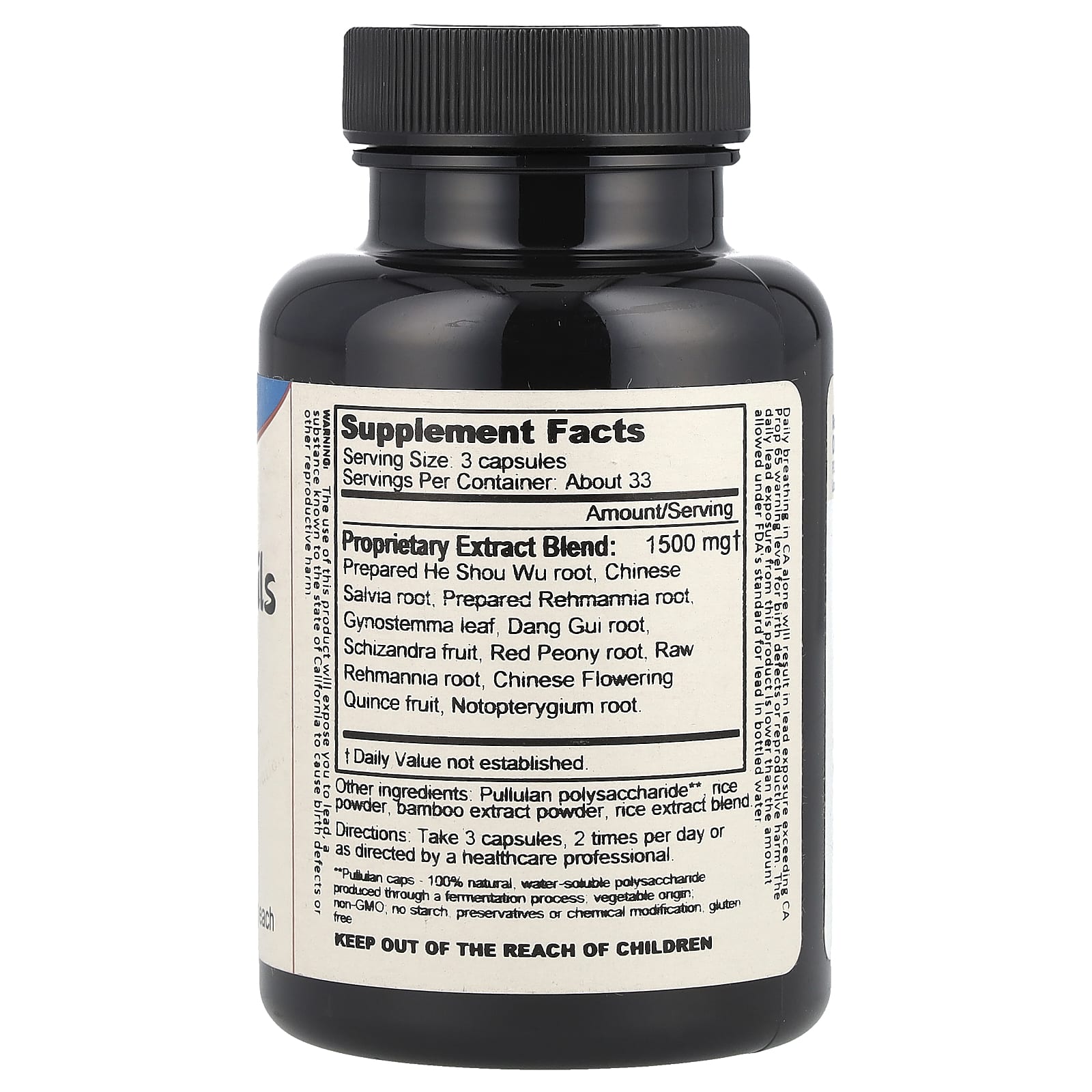 Dragon Herbs, Hair & Nails, 100 Vegetarian Capsules