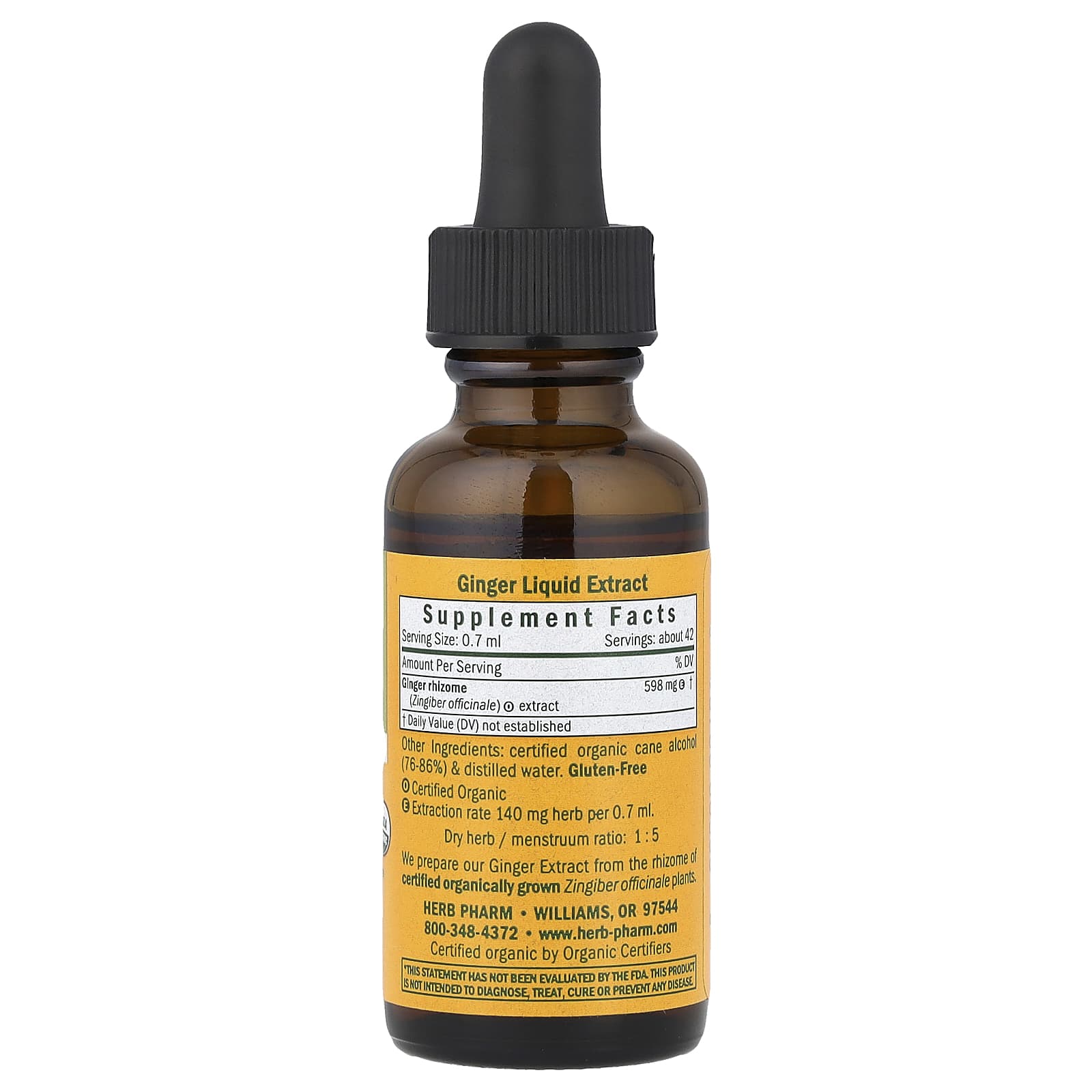 Herb Pharm, Ginger, 1 fl oz (30 ml)
