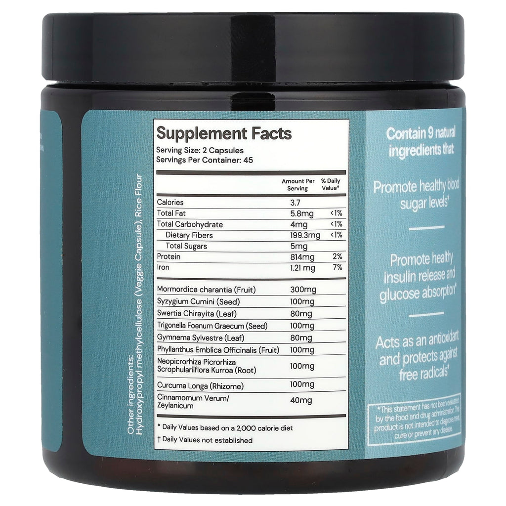 CuraLife, Curalin™ Blood Sugar Support, 90 Capsules