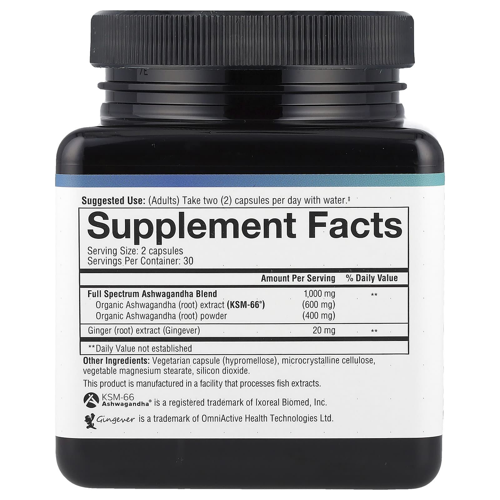 Youtheory, Ashwagandha, 60 Vegetarian Capsules