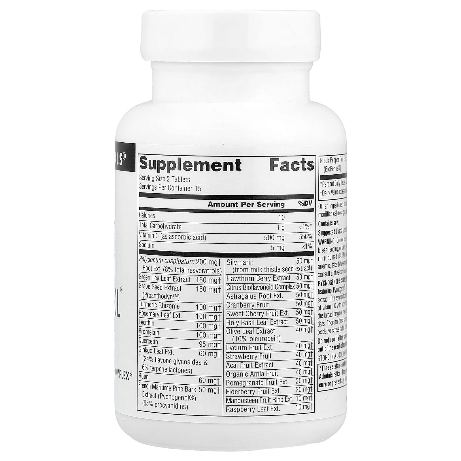 Source Naturals, Pycnogenol® Supreme™, 30 Tablets
