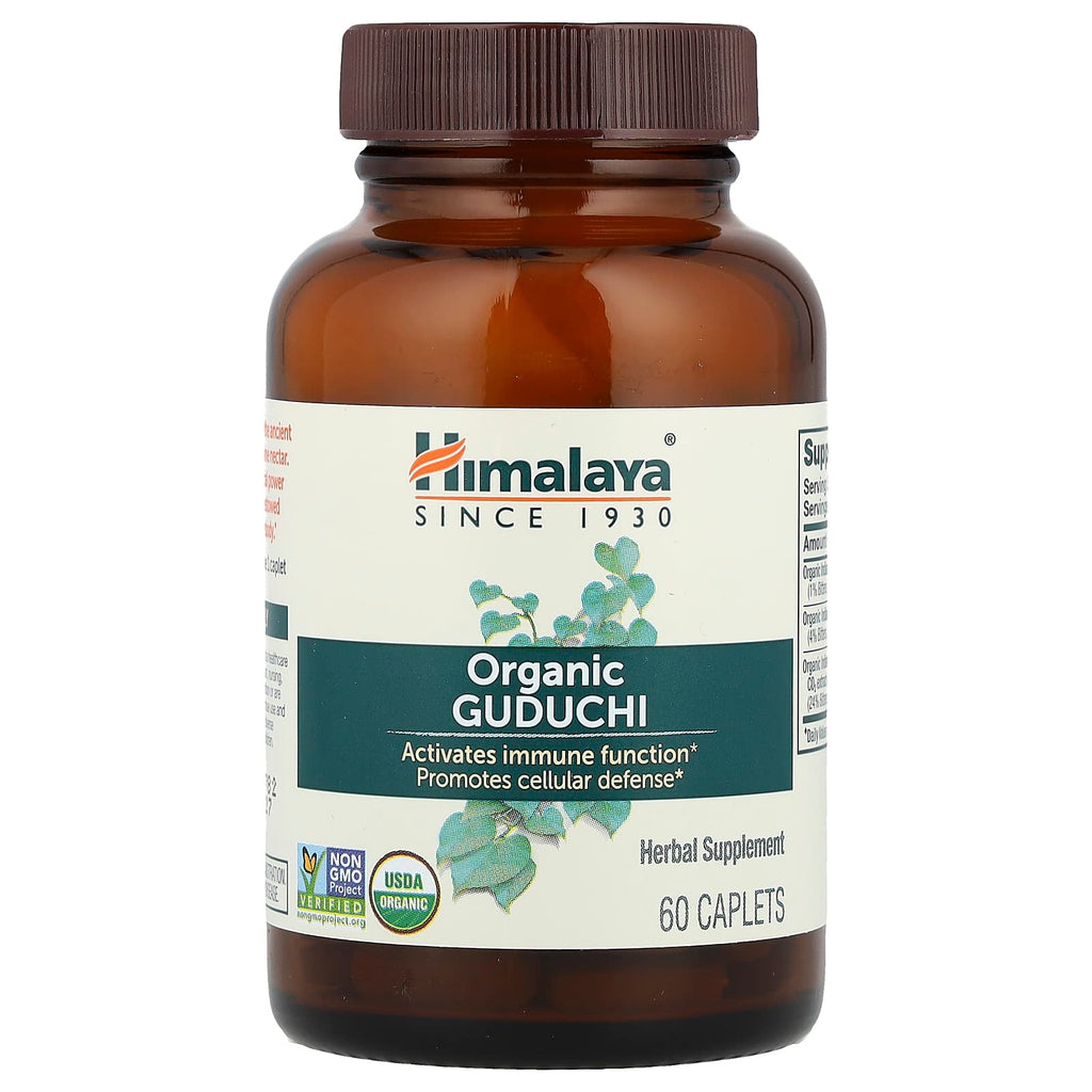 Himalaya, Organic Guduchi, 60 Caplets