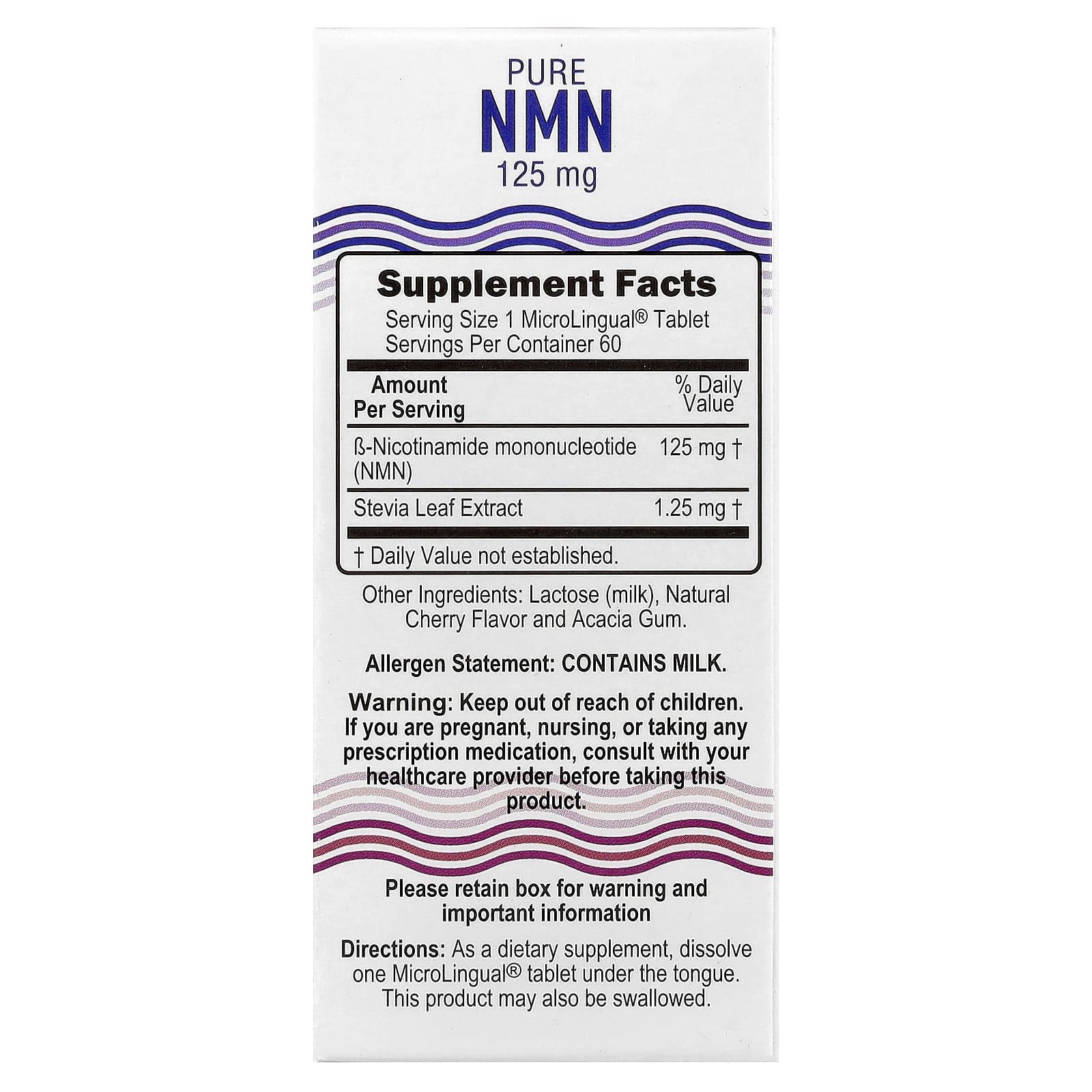 Superior Source, Pure NMN, 60 Instant Dissolve Tablets
