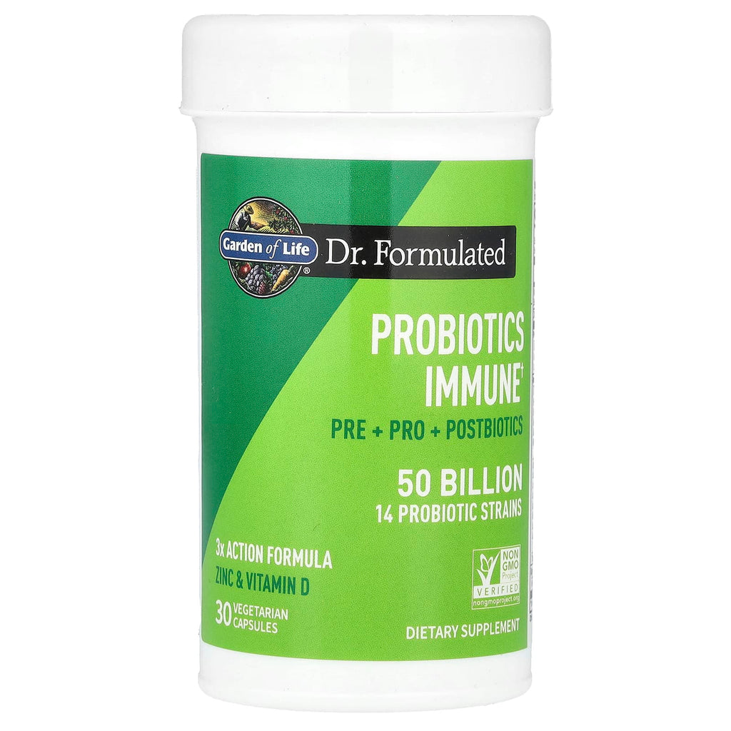 Garden of Life, Probiotics Immune, 30 Vegetarian Capsules