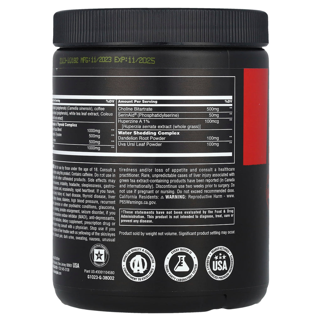 Animal, Advanced Cuts® Powder, Orange Mango, 9.4 oz (267 g)