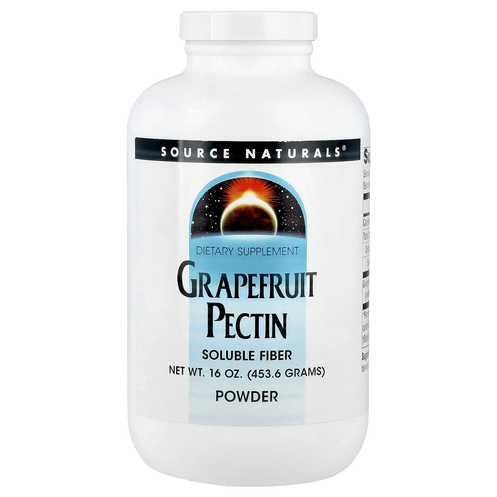 Source Naturals, Grapefruit Pectin Powder, 16 oz (453.6 g)