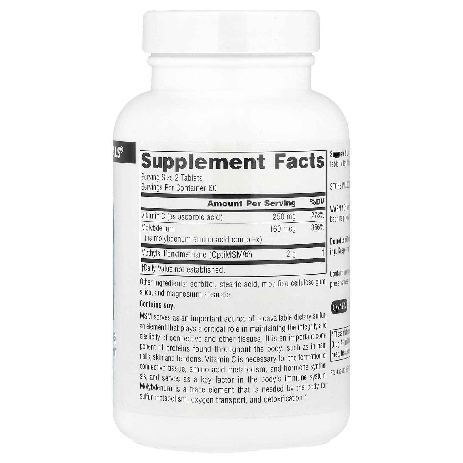 Source Naturals, MSM, 120 Tablets