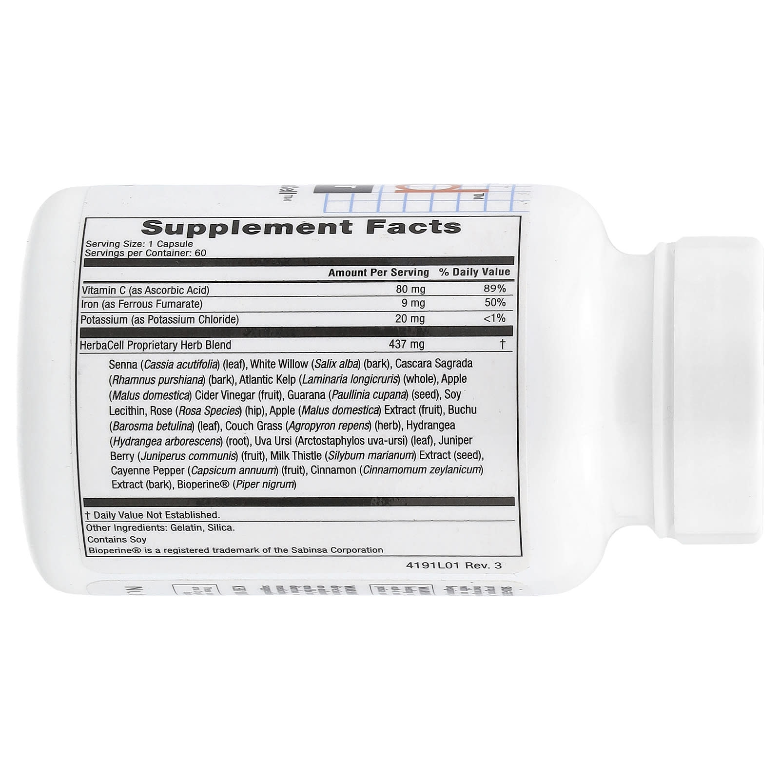 Nutrikel, CelluRid™, 60 Capsules