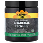 Country Life, Activated Coconut Charcoal Powder, 500 mg, 5 oz (141.7 g)