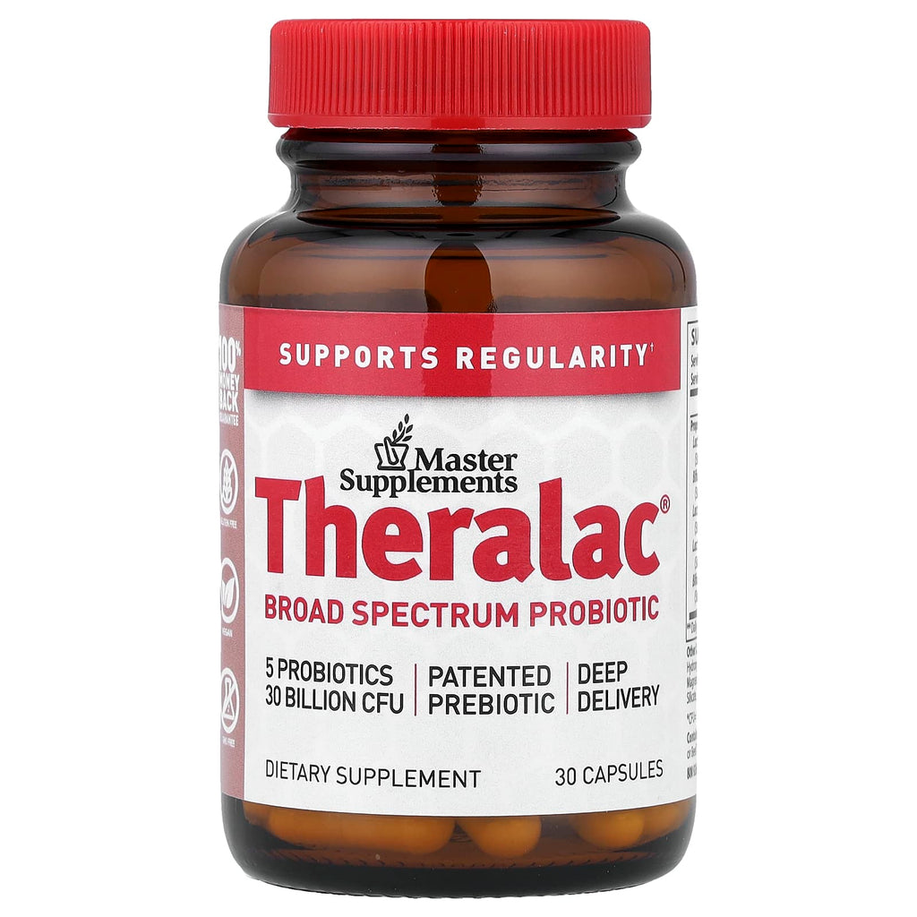 Master Supplements, Theralac®, Broad Spectrum Probiotic, 30 Capsules