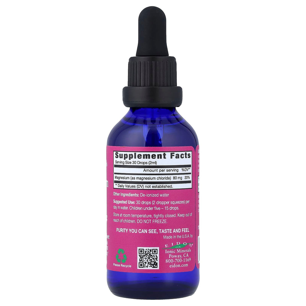 Eidon Ionic Minerals, Magnesium, Liquid Concentrate, 2 oz (60 ml)