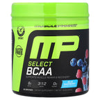 MusclePharm, Select BCAA, Blue Raspberry, 7.9 oz (225 g)