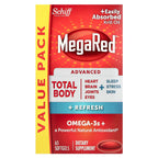 Schiff, MegaRed®, Advanced Total Body + Refresh, 65 Softgels