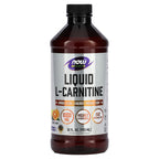NOW Foods, Sports, Liquid L-Carnitine, Citrus, 1,000 mg, 16 fl oz (473 ml)