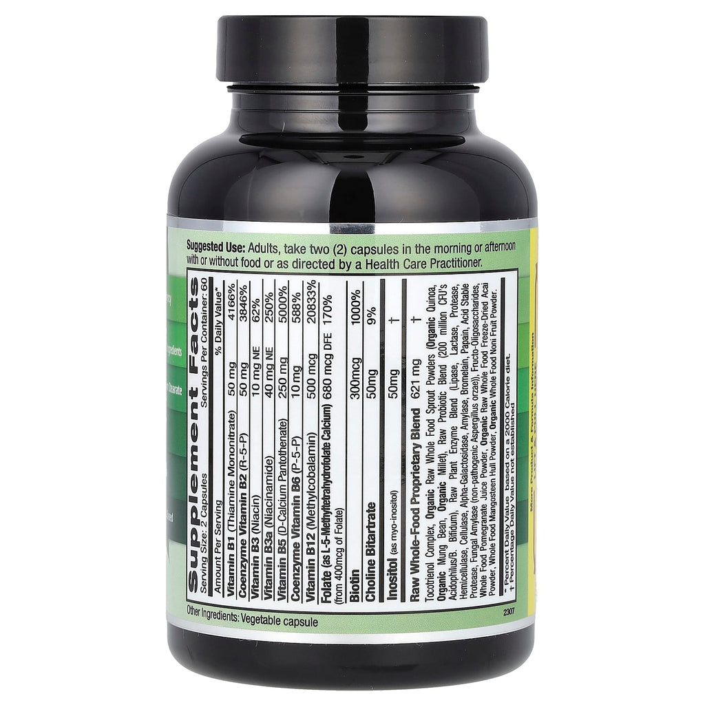 Emerald Laboratories, Coenzymated B-Healthy with L-5-Methyltetrahydrofolate, 120 Vegetable Caps