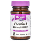 Bluebonnet Nutrition, Vitamin A, 3,000 mcg (10,000 IU), 100 Softgels