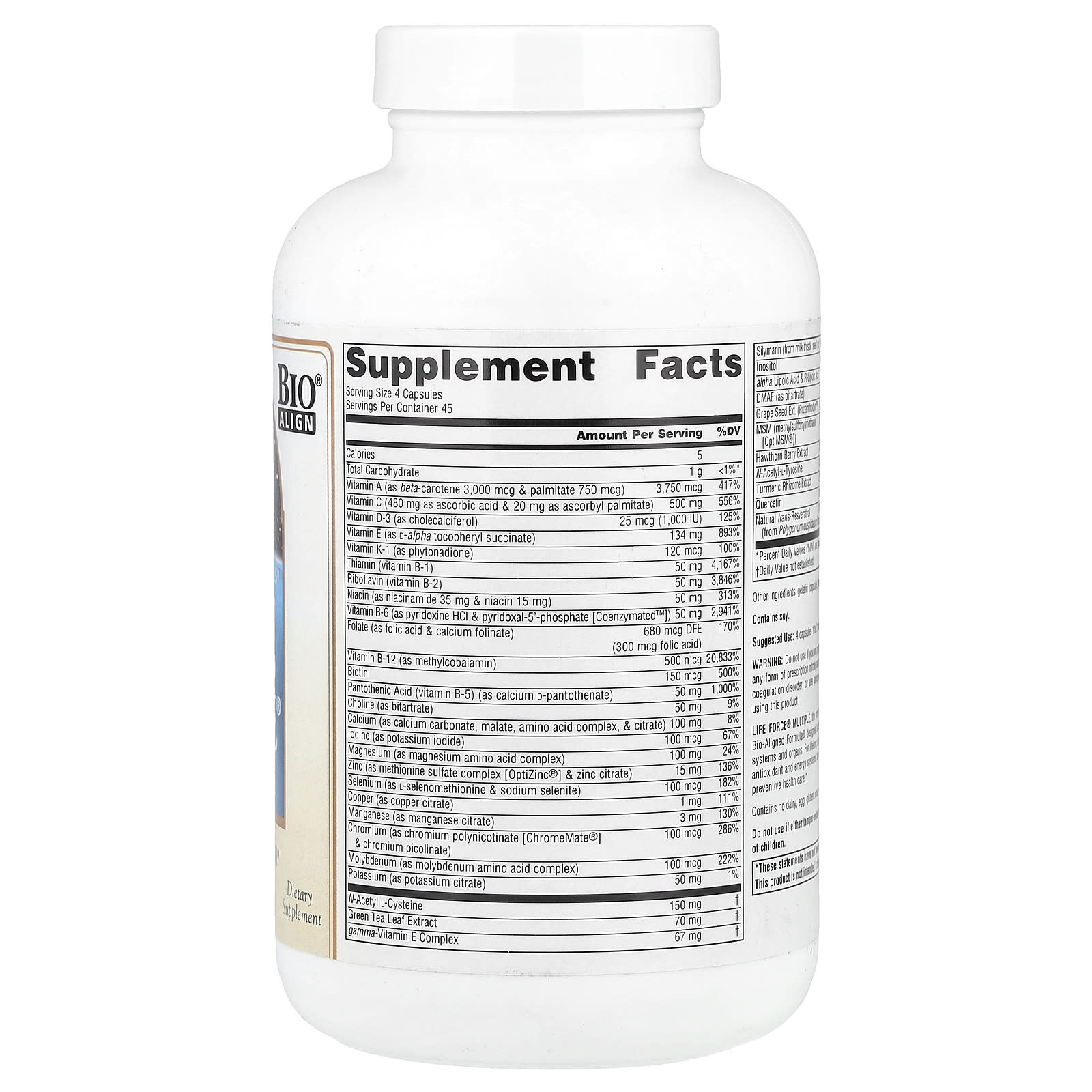 Source Naturals, Life Force® Multiple, No Iron, 180 Capsules