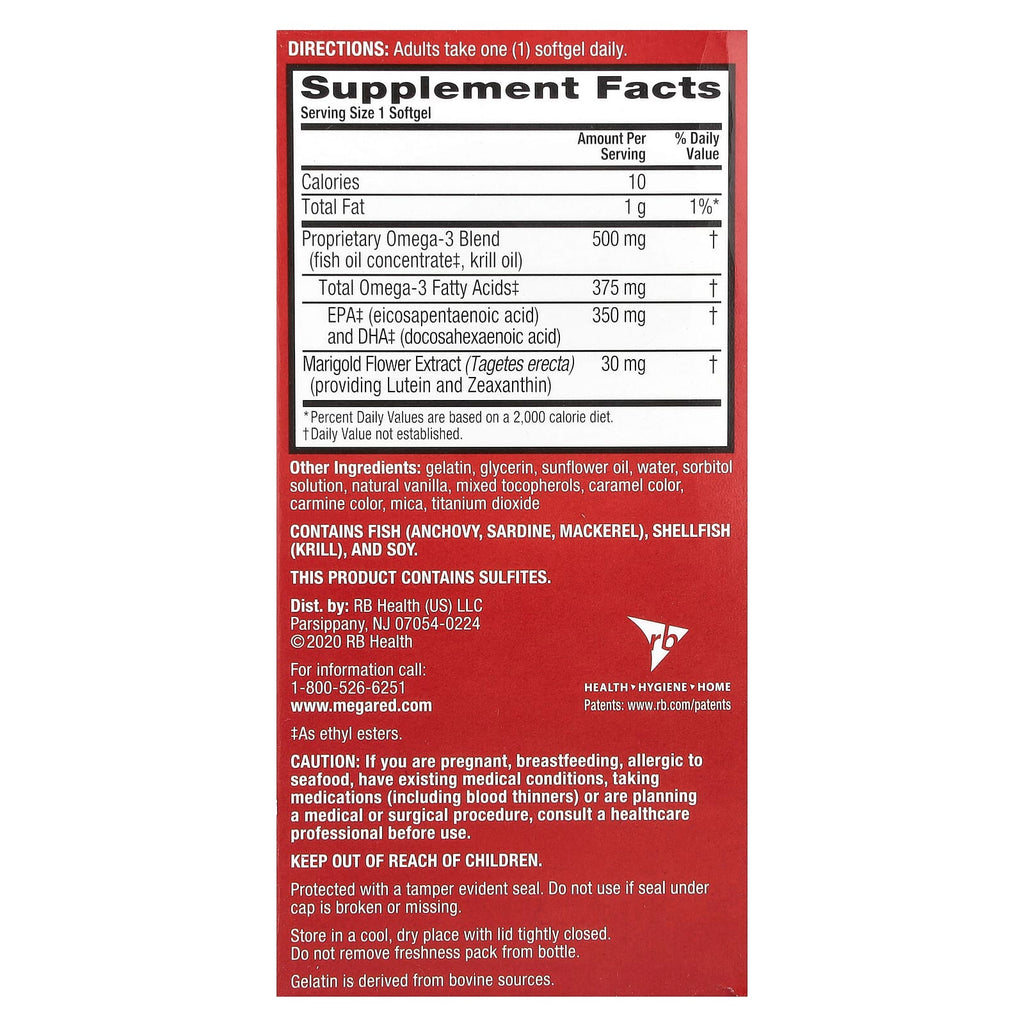 Schiff, MegaRed®, Advanced Total Body + Refresh, 65 Softgels