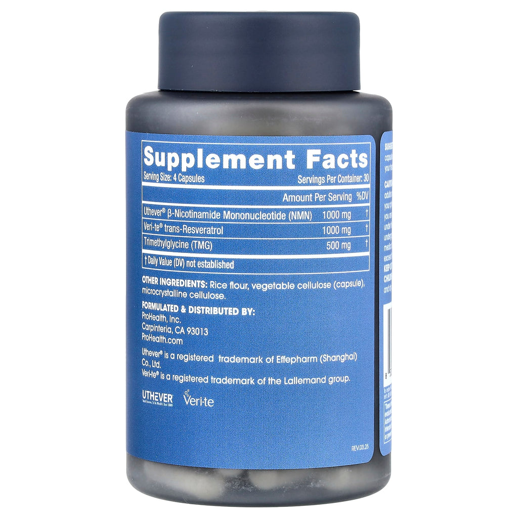 ProHealth Longevity, NMN Pro™ Complete, 120 Capsules