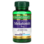 Nature's Bounty, Dual Spectrum, Melatonin, 5 mg, 60 Bi-Layer Tablets