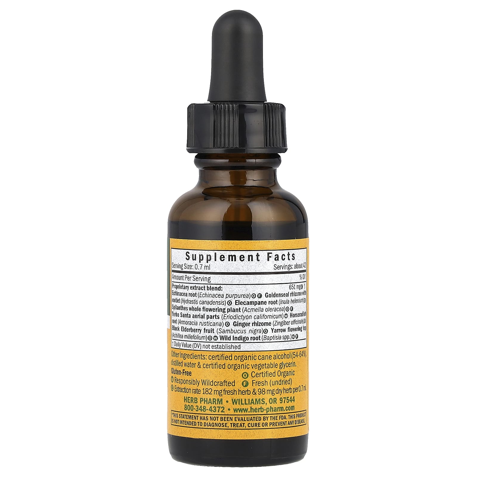 Herb Pharm, Rapid Immune Boost™, 1 fl oz (30 ml)
