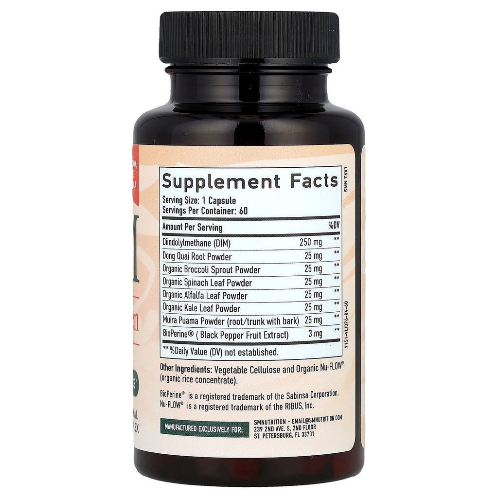 SMNutrition, DIM For Women, 60 Capsules
