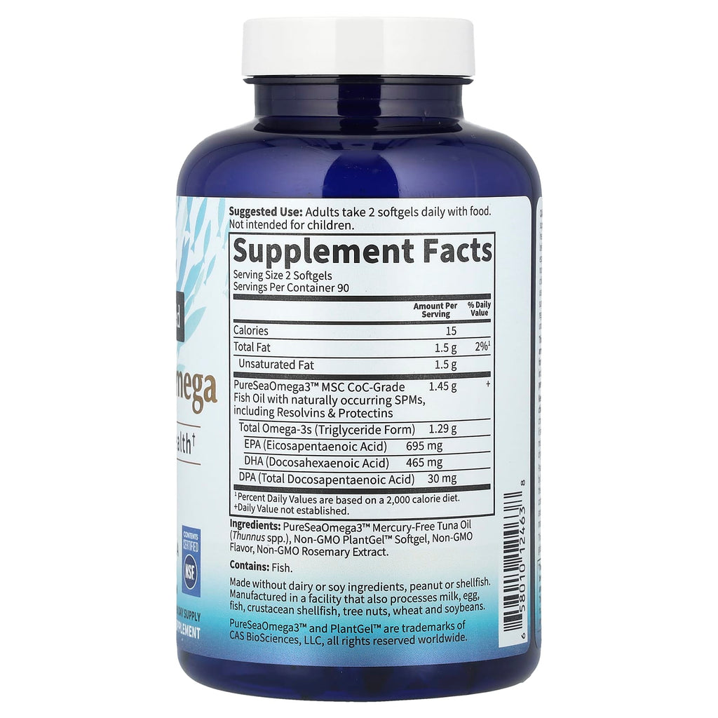 Garden of Life, Dr. Formulated, Advanced Omega, Citrus, 180 Softgels