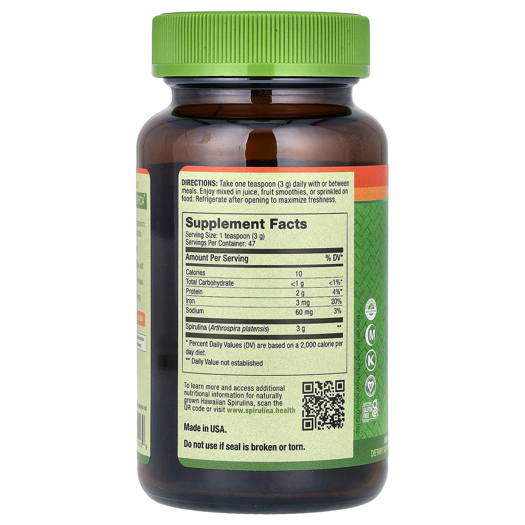 Nutrex Hawaii, Pure Hawaiian Spirulina, Powder, 5 oz (142 g)