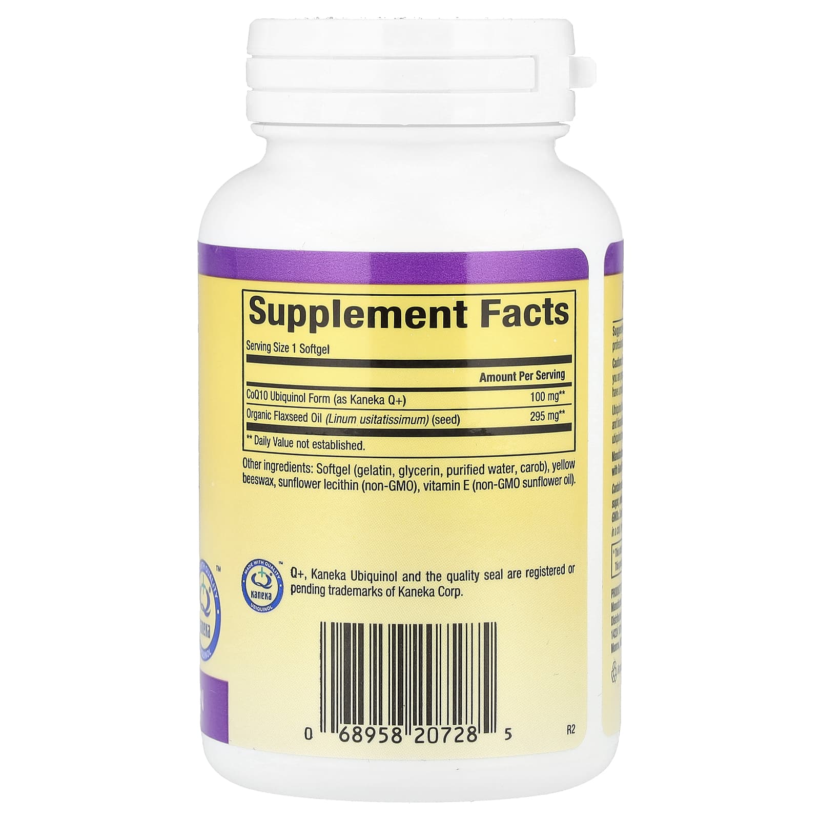 Natural Factors, Ubiquinol, Active CoQ10, 100 mg, 120 Softgels