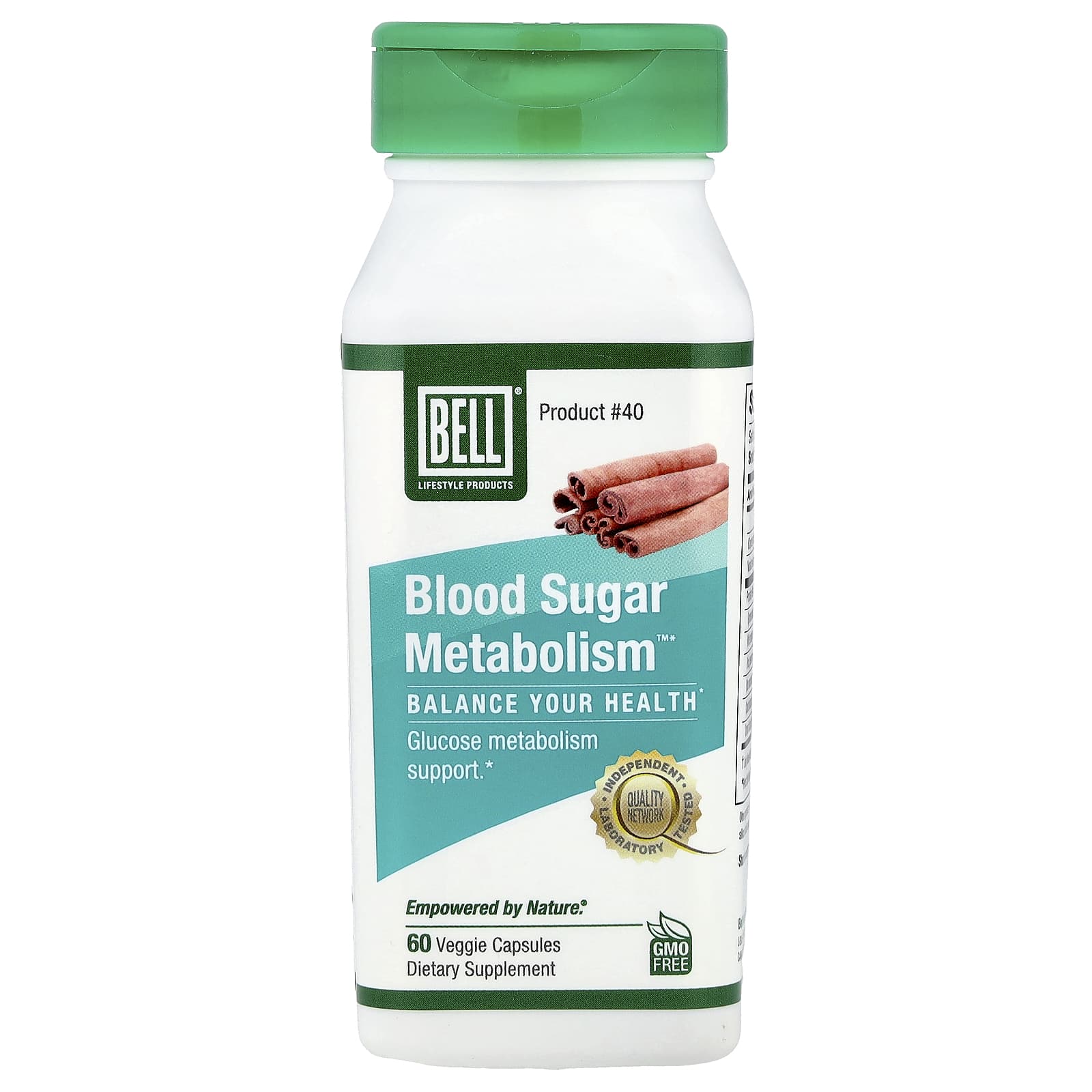 Bell Lifestyle, Blood Sugar Metabolism™, 60 Veggie Capsules