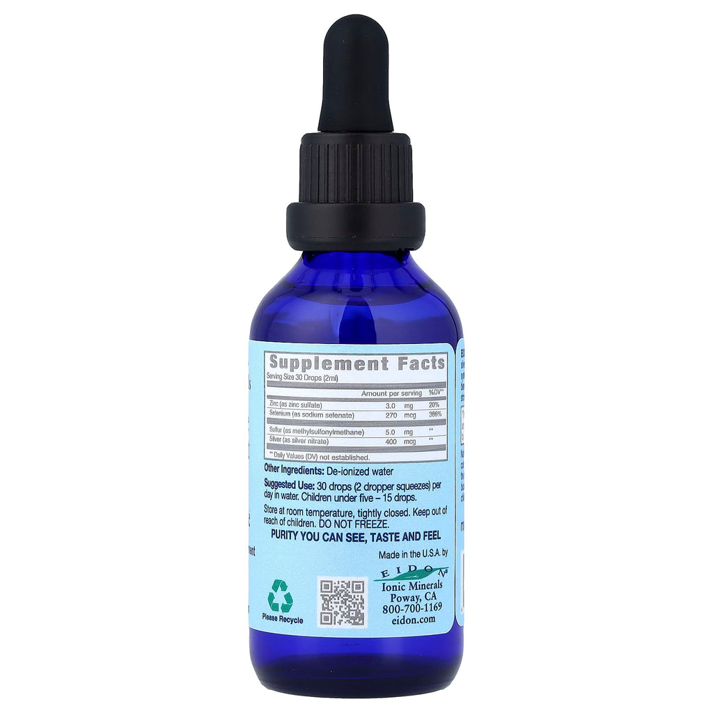Eidon Ionic Minerals, Immune Support, Liquid Concentrate, 2 oz (60 ml)