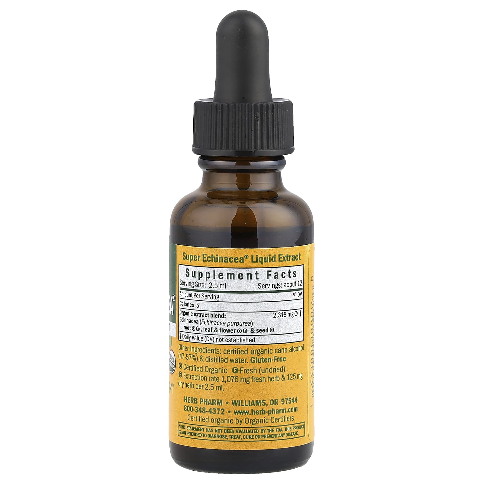 Herb Pharm, Super Echinacea®, 1 fl oz (30 ml)