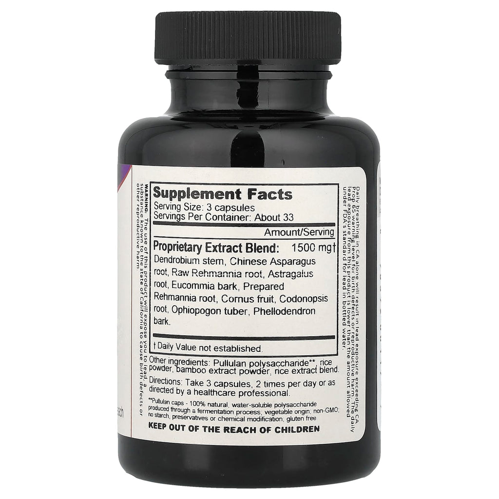 Dragon Herbs, Jing, 100 Vegetarian Capsules