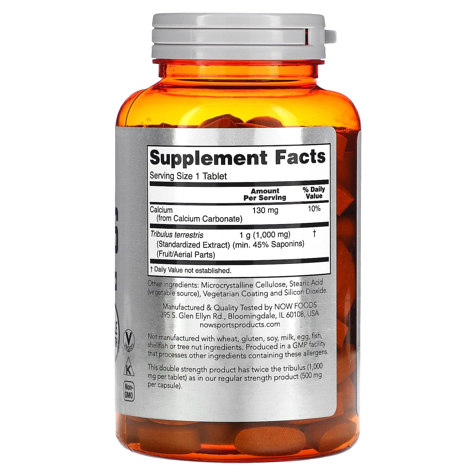 NOW Foods, Sports, Tribulus, 1,000 mg, 180 Tablets