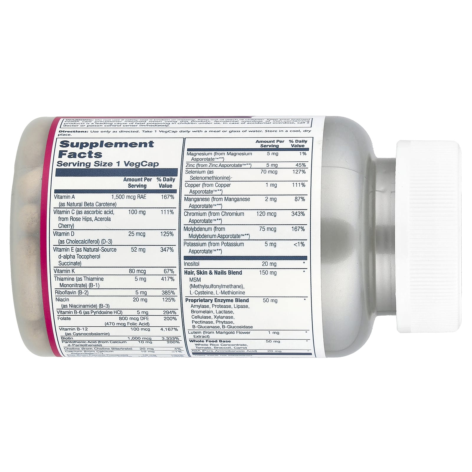 Solaray, Once Daily Woman Multivitamin, 90 VegCaps
