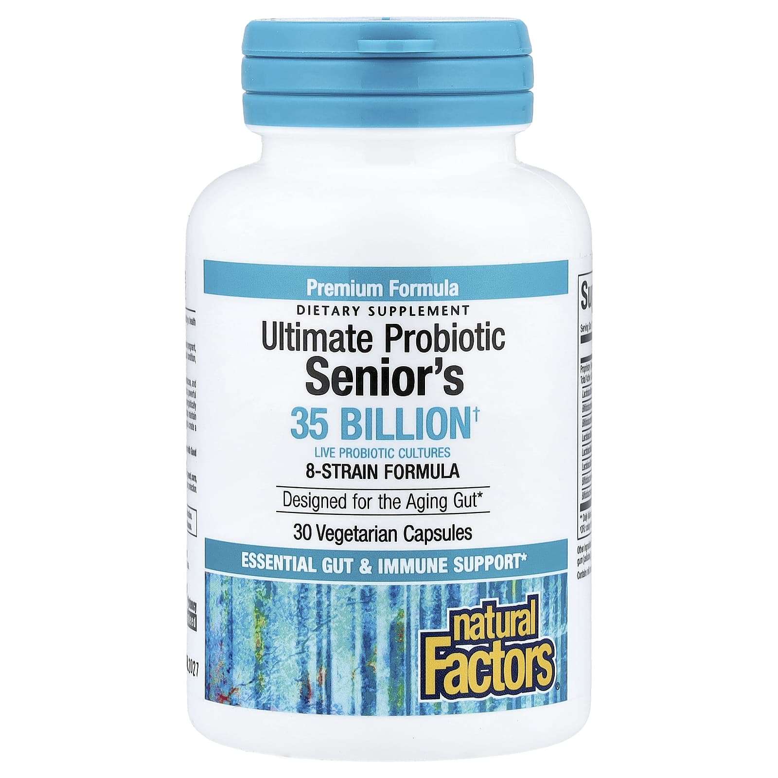 Natural Factors, Ultimate Probiotic, Senior's, 35 Billion CFU, 30 Vegetarian Capsules
