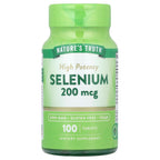 Nature's Truth, Selenium, High Potency, 200 mcg, 100 Tablets