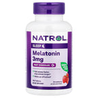 Natrol, Melatonin, Fast Dissolve, Strawberry, 3 mg, 150 Tablets