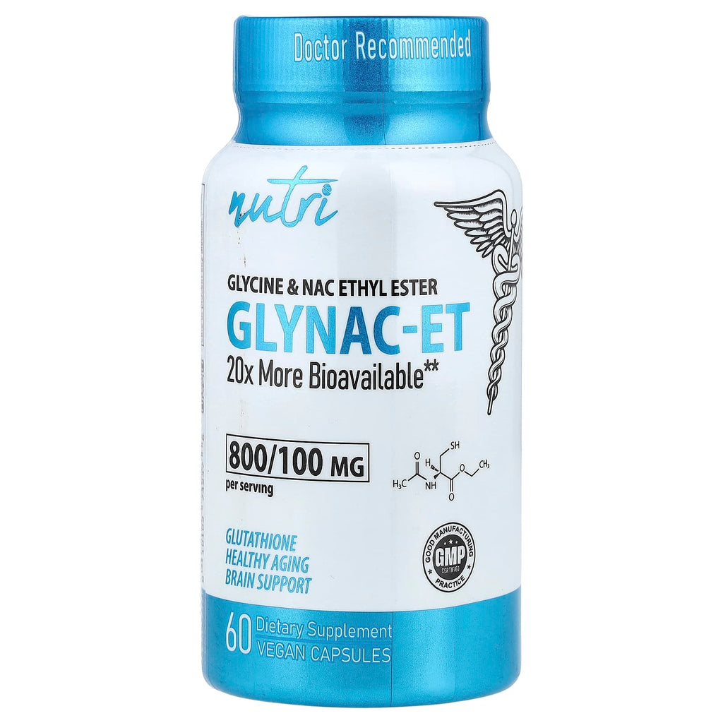 Nutri, Glynac-ET, 60 Vegan Capsules