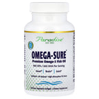 Paradise Herbs, Omega-Sure®, Premium Omega-3 Fish Oil, 60 Pesco Vegetarian Softgels