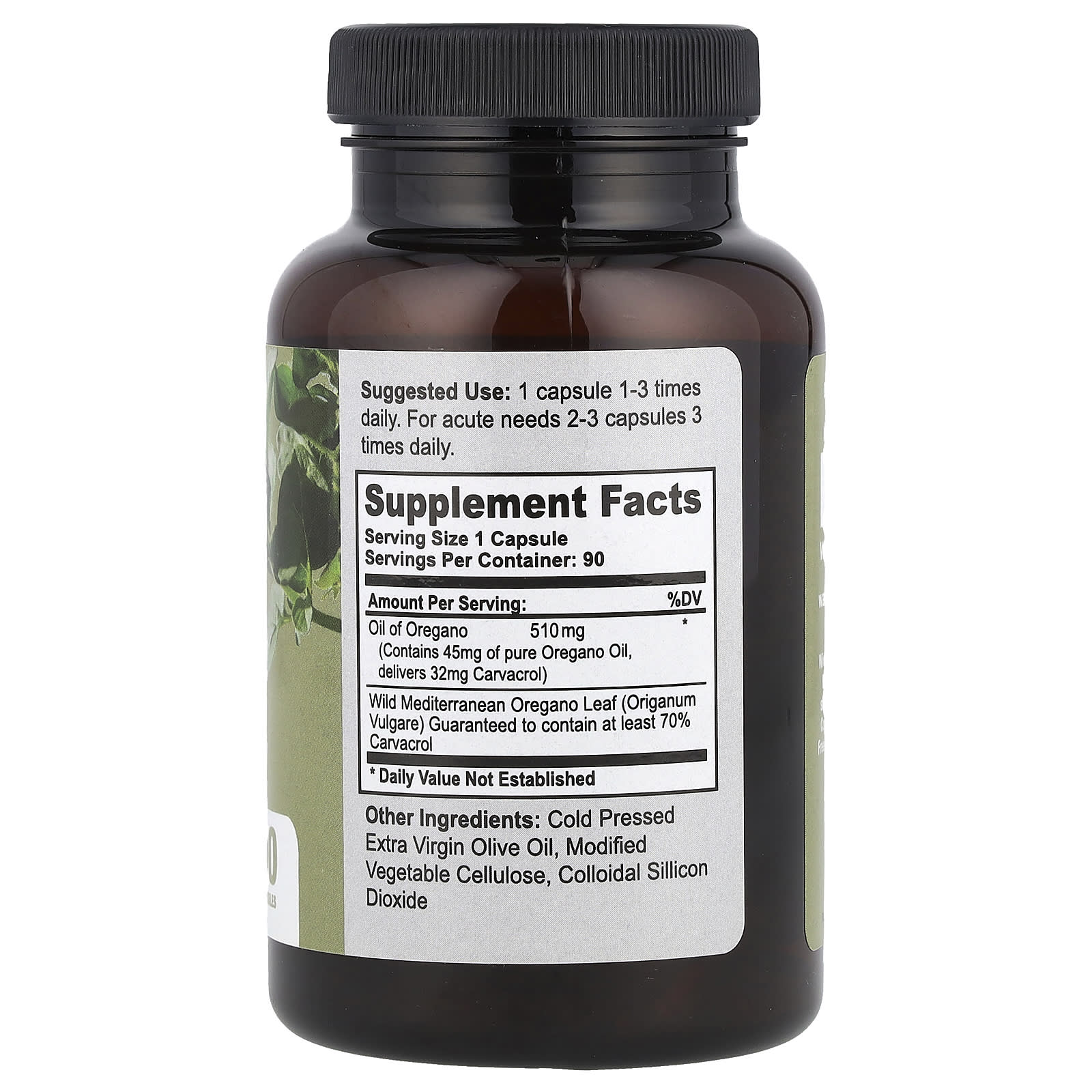 California Natural, Wild Oregano Oil, 90 Capsule