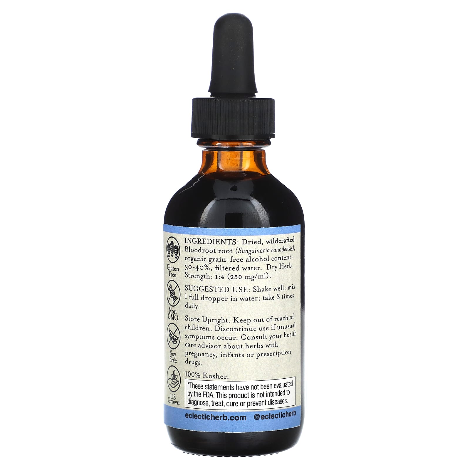 Eclectic Herb, Bloodroot Extract, 2 fl oz (60 ml)