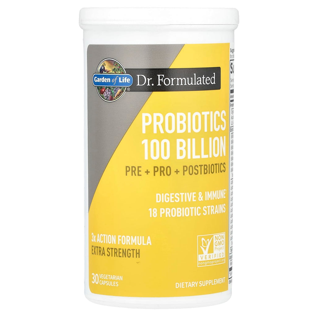 Garden of Life, Probiotics, 30 Vegetarian Capsules
