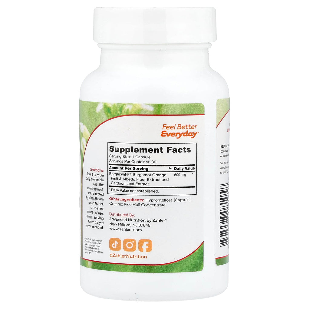 Zahler, CholestStall™, Advanced Cholesterol Formula, 30 Capsules