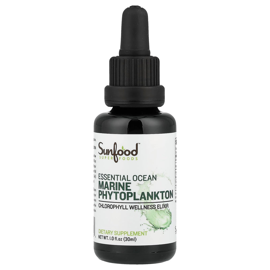Sunfood, Essential Ocean Marine Phytoplankton, 1 fl oz (30 ml)